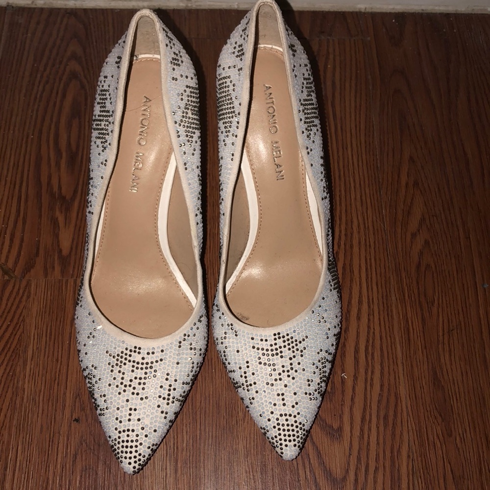 Antonio Melani sparkle heels (9M)